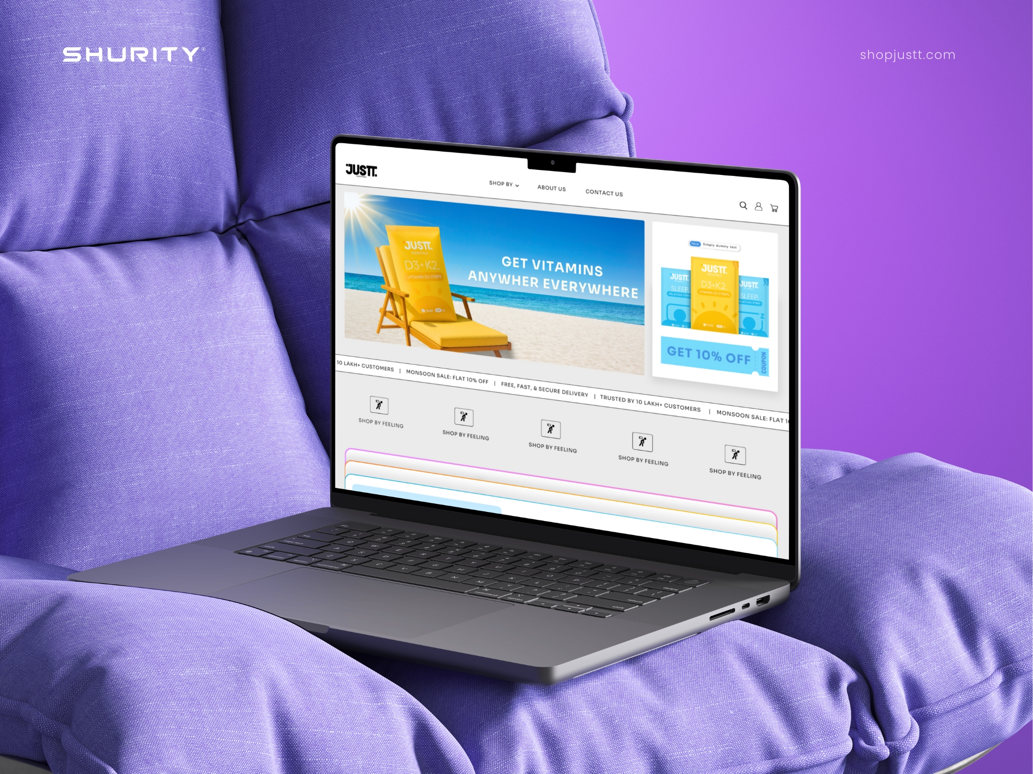 SHURITY 3.0 Mockups